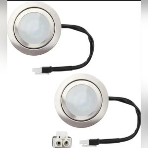 NWOT-Recessed LED Puck Light Under Cabinet Lighting, Wire